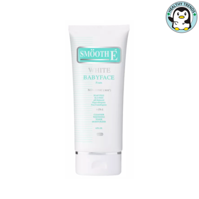 (แพ็ค 3 ชิ้น) E WHITE BABYFACE FOAM 6 Oz. สมูทอี ไวท์ เบบี้เฟซ โฟม โฟมล้างหน้า [HHTT]