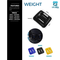 scuba weight ตะกั่วสำหรับใส่เข็มขัดดำน้ำ พร้อมส่งจากไทย