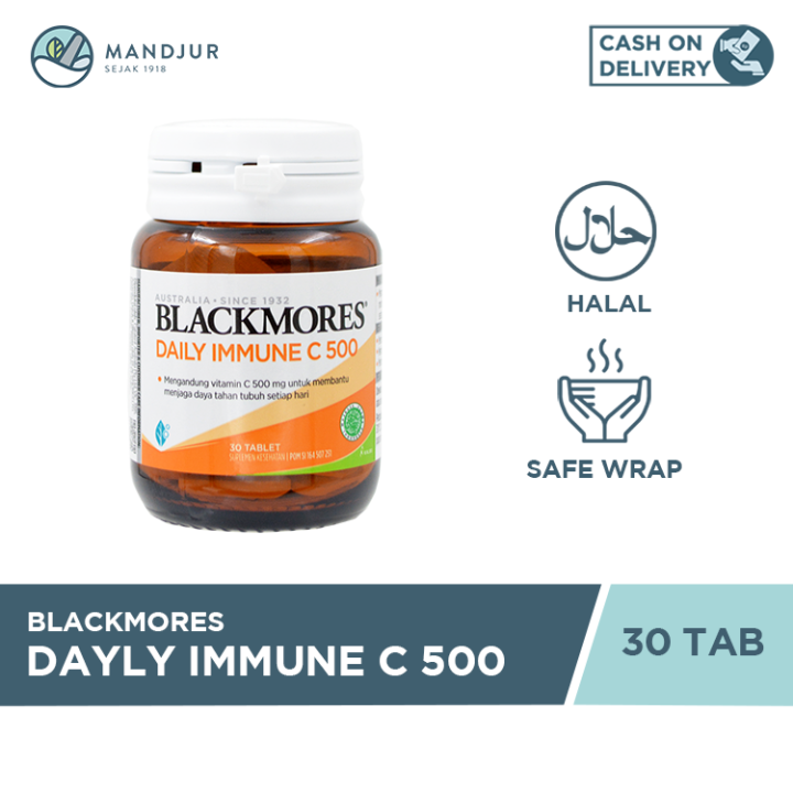 Blackmores Daily Immune C 500 30 Tablet Vitamin C Peningkat Daya