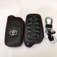 ส่งฟรี ซองหนังใส่รีโมทกุญแจ Toyota Fortuner / Camry  รุ่น Smart Key เคสรีโมท เคสกุญแจ พวงกุญแจสวยๆ