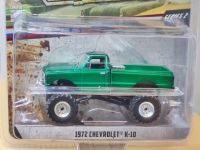 1:64 1972 CHEVROLET K-10 Green Machine Version Collection Of Car Models