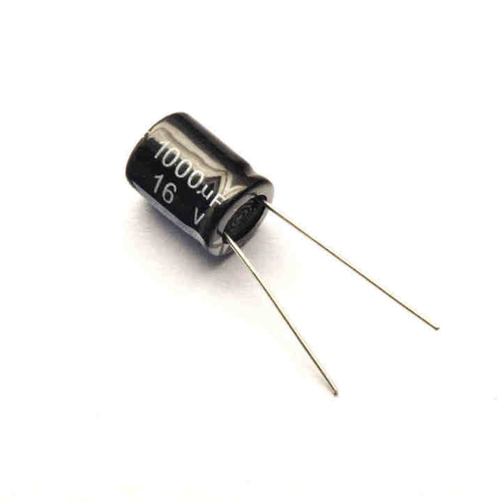 50pc 1000uF 16V 1000MFD 16Volt -40+105C Aluminum Electrolytic Capacitor ...