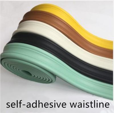 Many colors are available 3D Baseboard Sticker Footline Frame Waterproof Corner Wall Decal Background Home Decoration