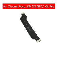 สำหรับ Xiaomi Poco X3/ X3 NFC/ X3 Pro สายพานเมนบอร์ดเมนบอร์ดเชื่อมต่อ LCD Flex อะไหล่สายเคเบิล