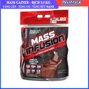 Sữa tăng cân tăng cơ Mass Infusion của Nutrex bịch lớn 5.45 kg có enzym