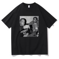 Rapper Legends Jay Z and Nas Hip Hop T-shirts Short Sleeve Men Casual Vintage Tees Streetwear Man Oversized Loose Tshirt XS-4XL-5XL-6XL