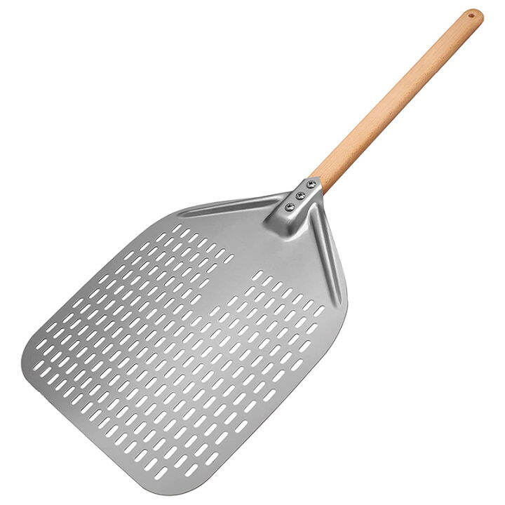 Perforated Pizza Peel,Professional Anodized Aluminum Pizza Peels