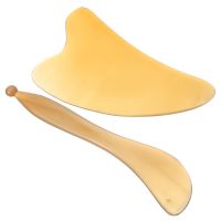 tdfj 2 Scraping Tools Ox Horn Board for Neck Back Legs