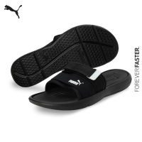 PUMA BASICS - รองเท้าแตะผู้หญิง Twin Slide IDP สีดำ - FTW - 38795701