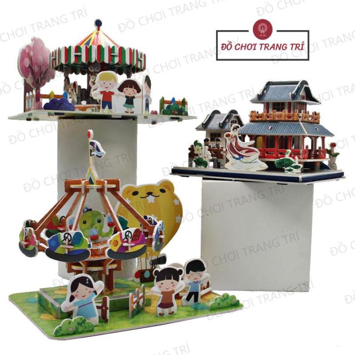 Thiết kế tổng thể mô hình 3D khu vui chơi trẻ em đẹp  Báo giá khu vui chơi  trẻ em trong nhà  nhà bóng liên hoàn
