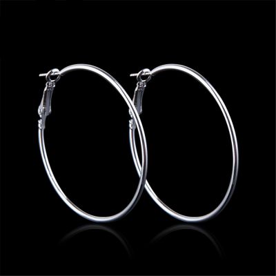 【YP】 stainless steel hoop earrings for women simple big round moda feminina charm 2020 brincos para as mulheres aros mujer