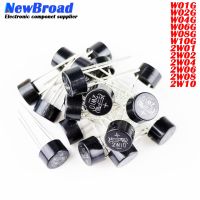 10PCS NEW Cylindrical Rectifier Bridge Stack W01G W02G W04G W06G W08G W10G 2W01 2W02 2W04 2W06 2W08 2W10 DIP-4 4Pin WATTY Electronics