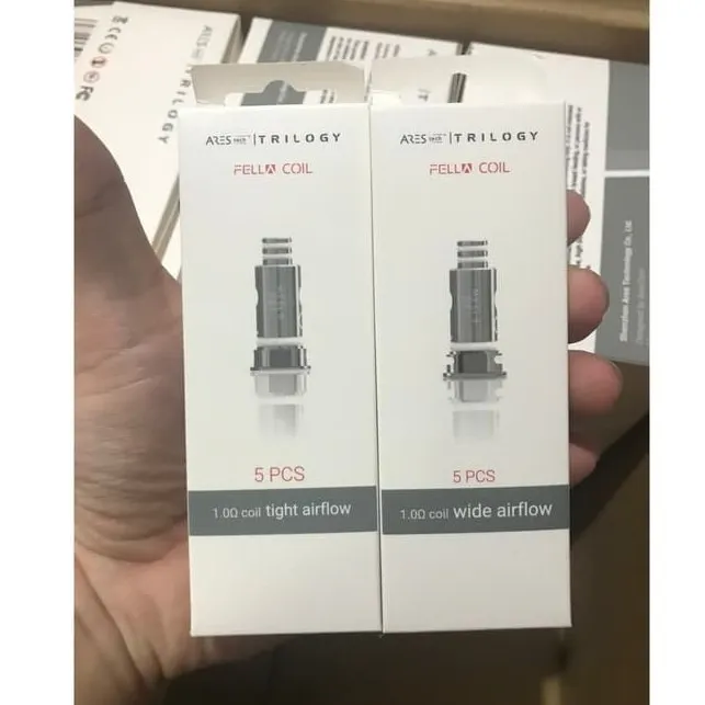 AUTHENTIC Coil Fella Ares Pod Replacement By Trilogy Wide 