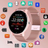 ☫∈▪ 2023 Smart watch Ladies Full touch Screen Sports Fitness watch IP67 waterproof Bluetooth For Android iOS Smart watch Female