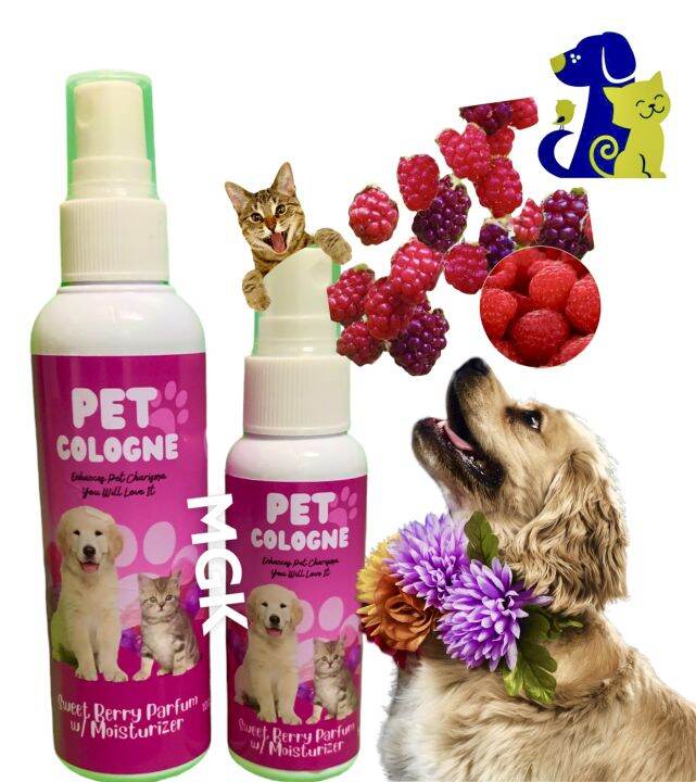 PET COLOGNE FOR CATS AND DOGS LONG LASTING SCENT WITH MOISTURIZER ODOR ELIMINATOR, BODY SPRAY