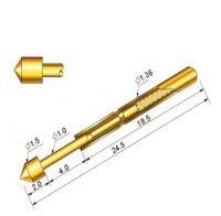 【LZ】 100/PCS/bag PA160-E2 Spring Test Probe Length 24.5mm Dia 1.36mm Metal Brass Home Durable And Convenient Probe