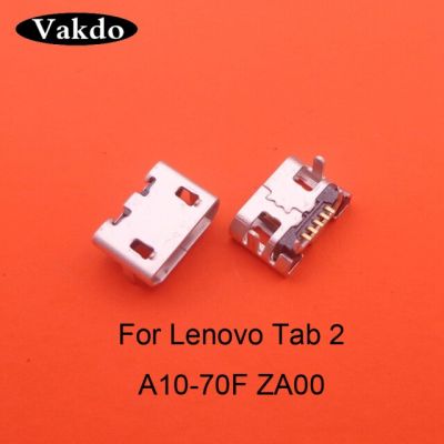 【❖New Hot❖】 nang20403736363 10ชิ้นแจ็คเชื่อมต่อพอร์ตเต้ารับสำหรับชาร์จไมโคร Usb ขนาดเล็กสำหรับ Lenovo Tab 2 A10-70f Za00 /แท็บ4 8Quot; Tb-8504x Tb-8504f