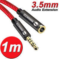 สายเพิ่มความยาว 3.5mm Audio Extension Cable Jack 3.5 male to Female earphone Extender Cable Car Aux Code for Computer MobilePhon