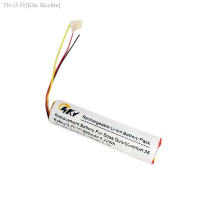 New Battery For Bose QuietComfort QC35   QC35 II Accumulator 3.7V 600mAh Li-Polymer Replacement Battery 3-wire [ready stock] Ella Buckle