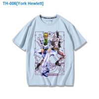 ☒○✘ York Hewlett Jo-jo slats adventure joint T-shirt bearing aso platinum stars JiLiangJi shadow killer queen short sleeve