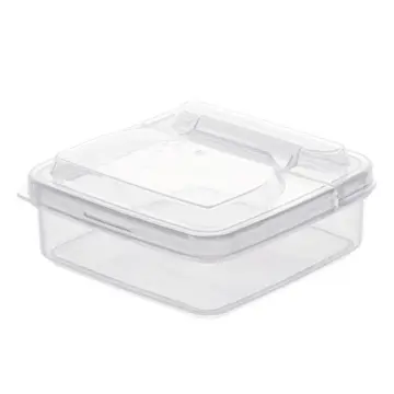 1pc Cheese Storage Container With Lid For Fridge, Food Storage Box For  Butter, Garlic, Ginger, Onion And Seasoning