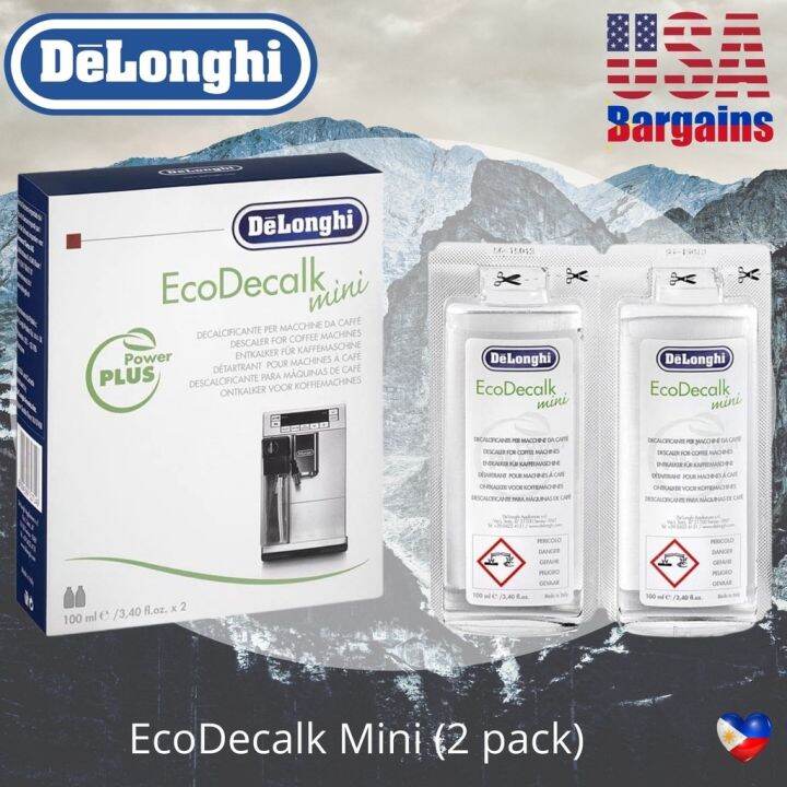 Delonghi Descaler EcoDecalk Mini DLSC200 Universal Descaling Solution