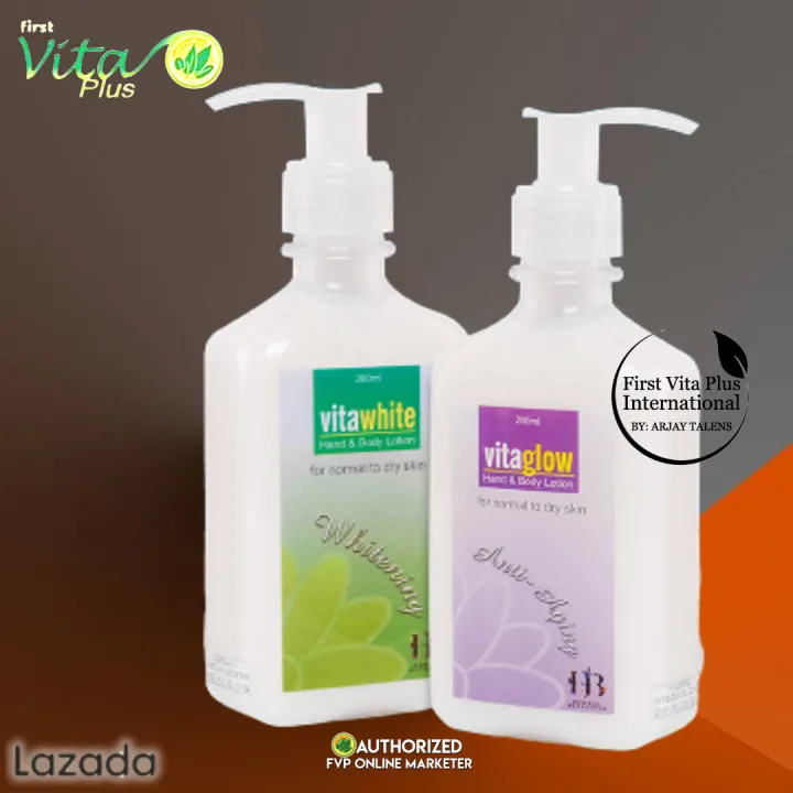 VitaGlow and VitaWhite Hand And Body Lotion 200ml | Lazada PH