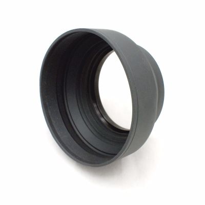 Dslrkit 77mm 3-in-1 3-STAGE collapsible Rubber Hood for Canon Nikon FUJITSU (77mm Thread) ขนาด)