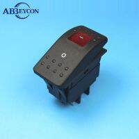 ✉❆● RS402 DPST rocker latching 4pin electrical push button on-off switch 15a 250v rocker switch