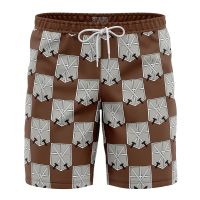 2023 NewTraining Corps Attack On Titan Board Shorts กางเกงว่ายน้ำ