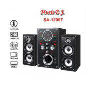 Music D.J. ลำโพงรุ่น SA-1200T +FM,USB ประกันศูนย์