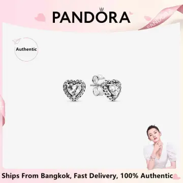 Amazon.com: PANDORA Asymmetrical Heart Hoop Earrings - Minimalist Hoop  Earrings - Stunning Women's Earrings - Great Gift for Her - 14k Rose Gold:  Clothing, Shoes & Jewelry