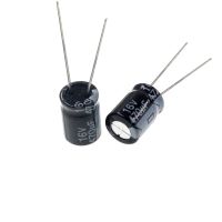 50pcs 470uF 16V 470MFD 16Volt 8*7mm Aluminum Electrolytic Capacitor Radial 470mf16v 470uf16v 16v470mf 16v470uf Electrical Circuitry Parts