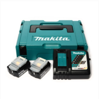 MAKITA ชุดแบตเตอรี่ 191K87-0 แท่นชาร์จ+แบต+กล่อง MAKPAC เครื่องมือช่าง รับประกัน