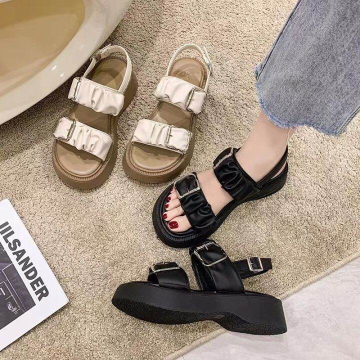 KimZoo Sandals for Women New thick bottom 5cm | Lazada PH