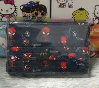 แมสเด็ก ลายการ์ตูน Spider man_C ?? หนา 3 ชั้น จำนวน 10 ชิ้น/แพค