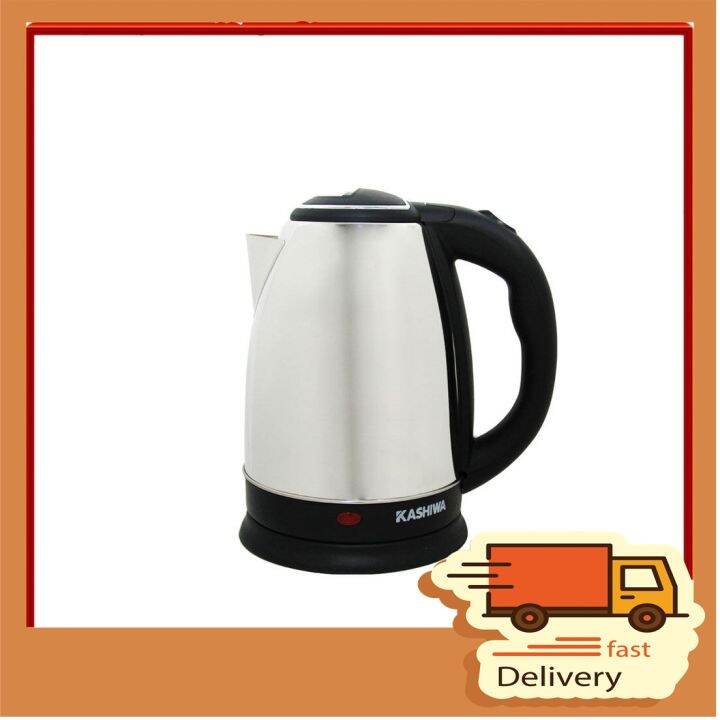 🔥ขายดี🔥 กาต้มน้ำไร้สาย KASHIWA ความจุ 1.8 ลิตร ตัดไฟอัตโนมัติ รุ่น EK