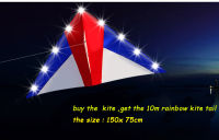 【cw】Outdoor Fun Sports New arrive Power Delta LED Kite With Handle And Line Good Flying kites 【hot】 1