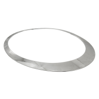 Front Chrome Headlight Trim Ring for R56 R55 R57 R58 R59 2007-2015 Chrome Eyebrow Ring Cover