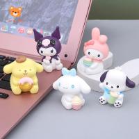 LIKE TGM เมโลดี้ ฟิกเกอร์ Kuromi Cinnamoroll My Melody Cinnamoroll คุโรมิ ฟิกเกอร์แอคชั่น รุ่น Q ของสะสมแฟนๆ