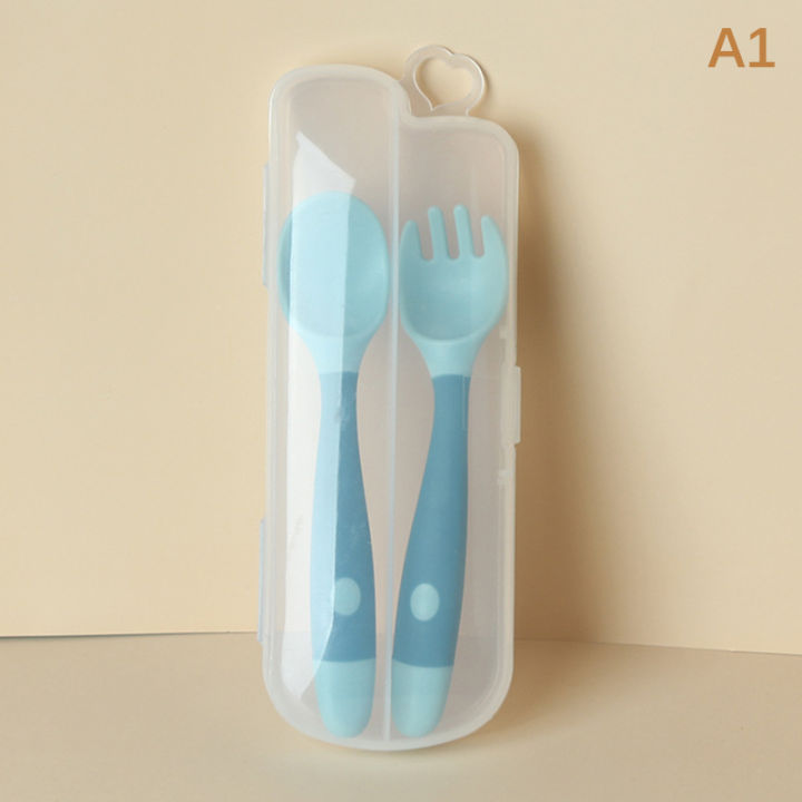 Cheap Spoon for Baby Utensils Set Auxiliary Food Silicone Spoon