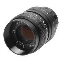 Deals ทีวีเลนส์ C-Moun 25Mm F/ 1.4เลนส์ C-Moun สำหรับทีวี/กล้องวงจรปิด/โรงภาพยนตร์ F1.4 C-Mount กล้องสีดำ