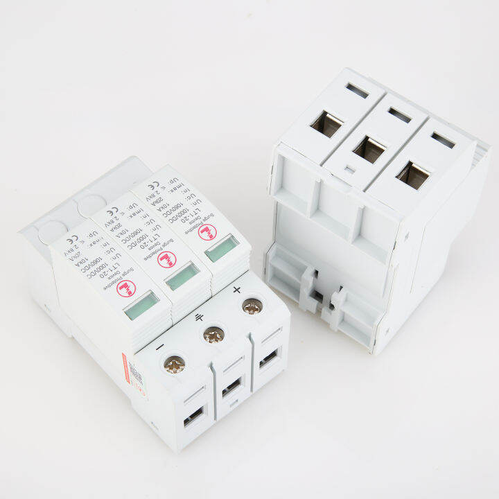 อิกวน-3p-dc1000v-พลังงานแสงอาทิตย์-surge-protector-arrester-thunder-ป้องกันอุปกรณ์เครื่องมือ