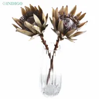 Ancient Protea Cynaroides Large Size Real Touch Winter Artificial Flower Classical Party Event Decoration Dropshipping - INDIGO