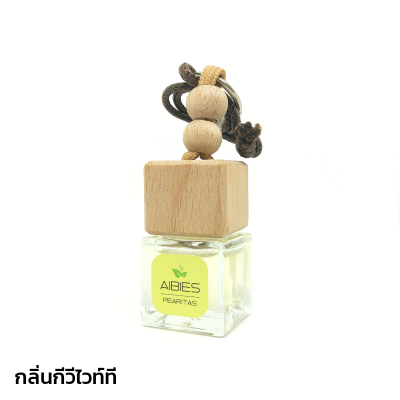 aibies [กลิ่นกีวีไวท์ที] น้ำหอมในรถยนต์อโรม่า ปลอดแอลกอฮอล์ ขนาด 7 mL