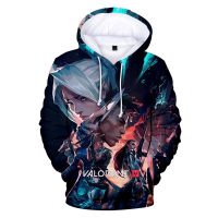 Valorant-Sudadera con capucha 3D para hombre y mujer, jersey de chándal con estampado 3D de ropa informal estilo Hip Hop, de alta calidad