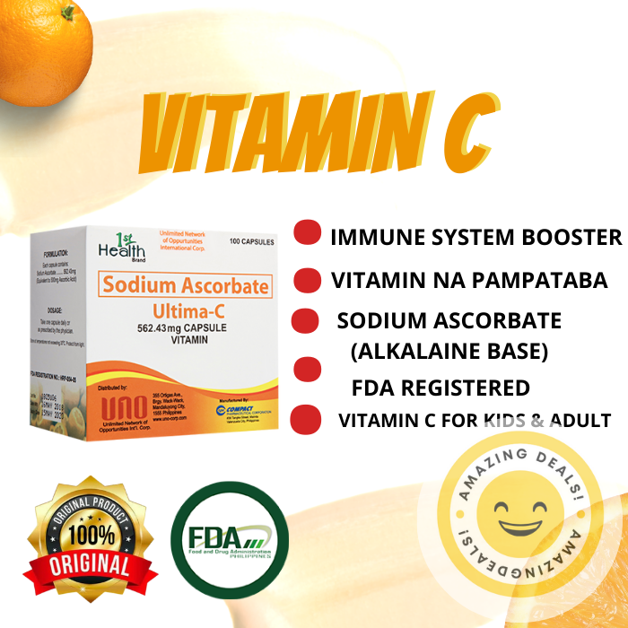 30 capsules Vitamins na pampataba ULTIMA C na pampataba, sodium