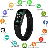 ❈✌✕ M5 Smart Watch Men Women Sport Bracelet Fitness Tracker Blood Pressure Blood Oxygen Heart Rate Monitor Breathing IP67 Waterproof