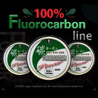 100M 100% Fluorocarbon สายตกปลา Japan Monofilament Leader Sinking Line Pesca Super Strong FRU