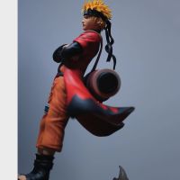 Action FiguresZZOOI Uzumaki Naruto Naruto Sage Uzumaki Action Anime Figure PVC Toys for Children Shippuden Collector Figure Uchiha Sasuke Model Doll Action Figures